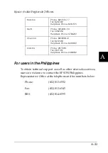 Preview for 147 page of Epson LX-1170 User Manual