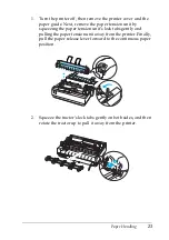 Предварительный просмотр 23 страницы Epson LX-1170II User Manual