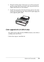 Предварительный просмотр 129 страницы Epson LX-1170II User Manual