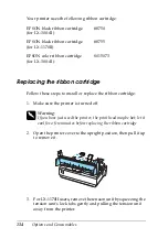 Предварительный просмотр 134 страницы Epson LX-1170II User Manual