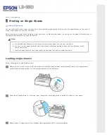 Preview for 25 page of Epson LX-350 User Manual