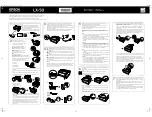 Preview for 1 page of Epson LX-50 Setup Manual