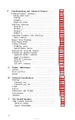 Preview for 6 page of Epson LX-80 User Manual