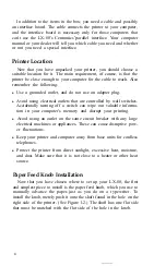 Preview for 12 page of Epson LX-80 User Manual