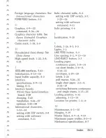 Preview for 301 page of Epson LX-810 User Manual