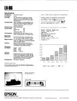 Epson LX-86 Brochure preview