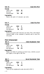 Preview for 102 page of Epson LX-86 User Manual