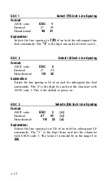 Preview for 110 page of Epson LX-86 User Manual