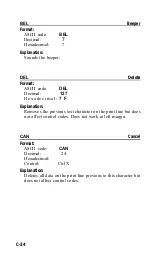 Preview for 122 page of Epson LX-86 User Manual