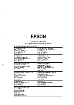 Preview for 141 page of Epson LX-HOO Technical Manual