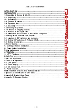 Preview for 3 page of Epson M X - 8 5 Operation Manual