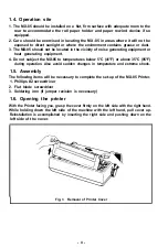 Preview for 9 page of Epson M X - 8 5 Operation Manual