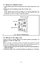 Preview for 10 page of Epson M X - 8 5 Operation Manual