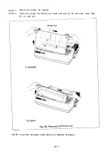 Предварительный просмотр 27 страницы Epson M X - 8 Operation Manual