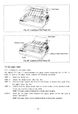 Предварительный просмотр 36 страницы Epson M X - 8 Operation Manual