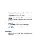 Preview for 192 page of Epson M200 User Manual