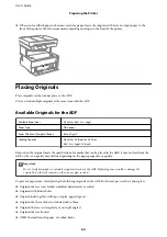 Preview for 60 page of Epson M3180 User Manual