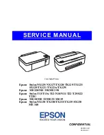 Epson ME 320 Service Manual preview