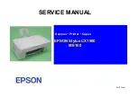 Preview for 1 page of Epson ME100 Service Manual