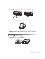 Предварительный просмотр 21 страницы Epson Megaplex MG-50 User Manual