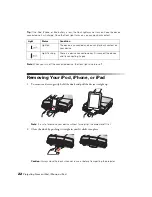 Предварительный просмотр 22 страницы Epson Megaplex MG-50 User Manual