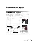 Предварительный просмотр 27 страницы Epson Megaplex MG-50 User Manual