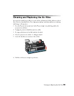 Предварительный просмотр 59 страницы Epson Megaplex MG-50 User Manual