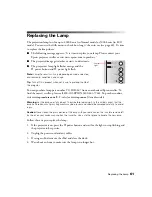 Предварительный просмотр 61 страницы Epson Megaplex MG-50 User Manual