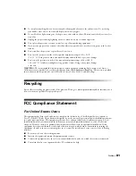 Предварительный просмотр 81 страницы Epson Megaplex MG-50 User Manual