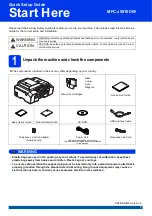 Epson MFC-J5910DW Quick Setup Manual preview