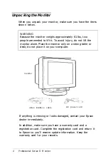 Preview for 12 page of Epson Monitor-14" SVGA Color Monitor NI User Manual