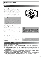 Предварительный просмотр 57 страницы Epson MovieMate 25 User Manual