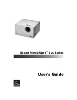 Epson MovieMate 30s User Manual предпросмотр