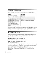 Preview for 8 page of Epson MovieMate 30s User Manual