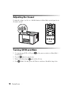 Preview for 16 page of Epson MovieMate 30s User Manual