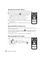 Preview for 42 page of Epson MovieMate 30s User Manual