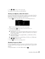 Preview for 45 page of Epson MovieMate 30s User Manual