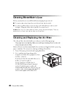 Preview for 48 page of Epson MovieMate 30s User Manual