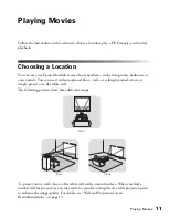 Предварительный просмотр 11 страницы Epson MovieMate 50 User Manual