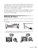 Предварительный просмотр 15 страницы Epson MovieMate 50 User Manual