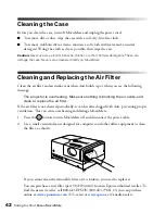 Предварительный просмотр 42 страницы Epson MovieMate 50 User Manual