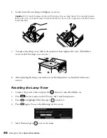 Предварительный просмотр 46 страницы Epson MovieMate 50 User Manual