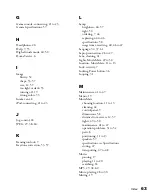 Preview for 63 page of Epson MovieMate 50 User Manual