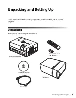 Preview for 17 page of Epson MOVIEMATE 62 User Manual