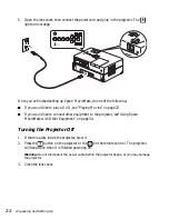 Preview for 22 page of Epson MOVIEMATE 62 User Manual