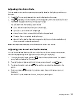 Preview for 31 page of Epson MOVIEMATE 62 User Manual