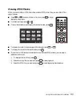 Preview for 43 page of Epson MOVIEMATE 62 User Manual