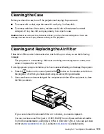 Preview for 55 page of Epson MOVIEMATE 62 User Manual