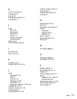 Preview for 71 page of Epson MOVIEMATE 62 User Manual