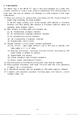 Preview for 8 page of Epson MX-80 F/T Type II Operation Manual